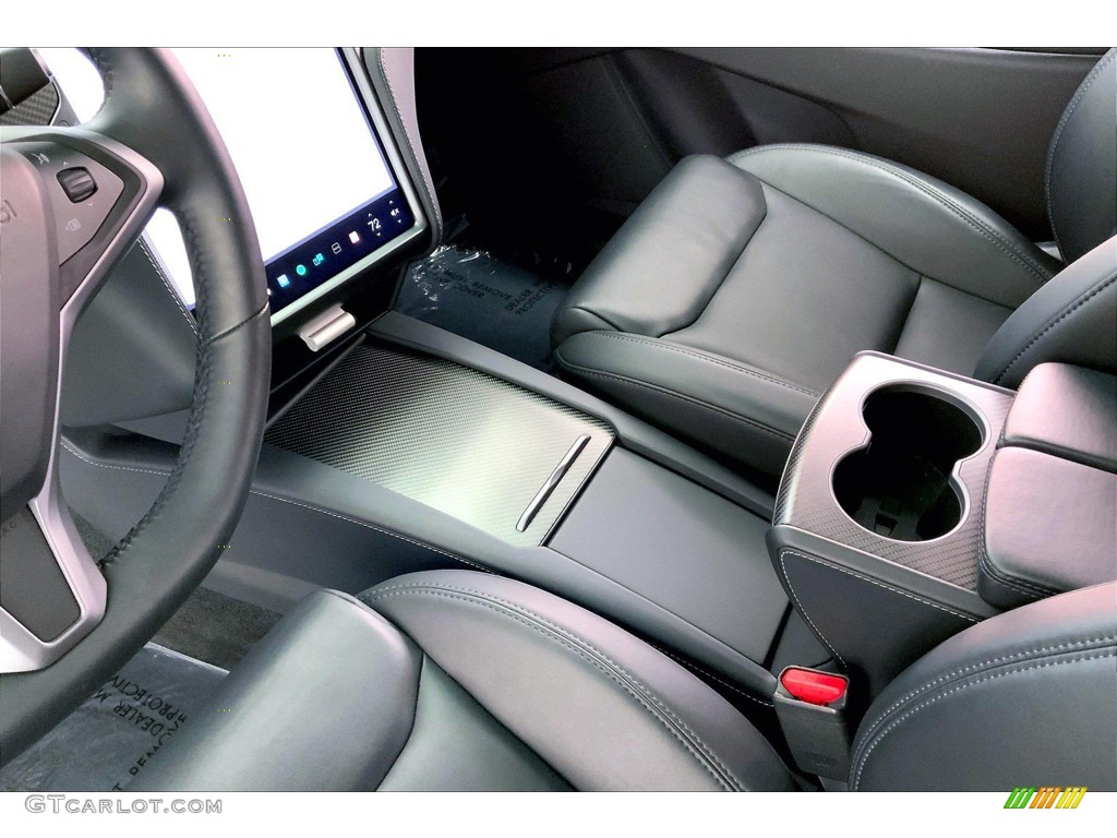 2020 Model X Performance - Deep Blue Metallic / Black photo #17