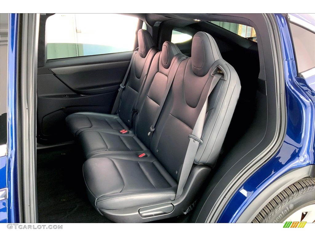 2020 Tesla Model X Performance Rear Seat Photos