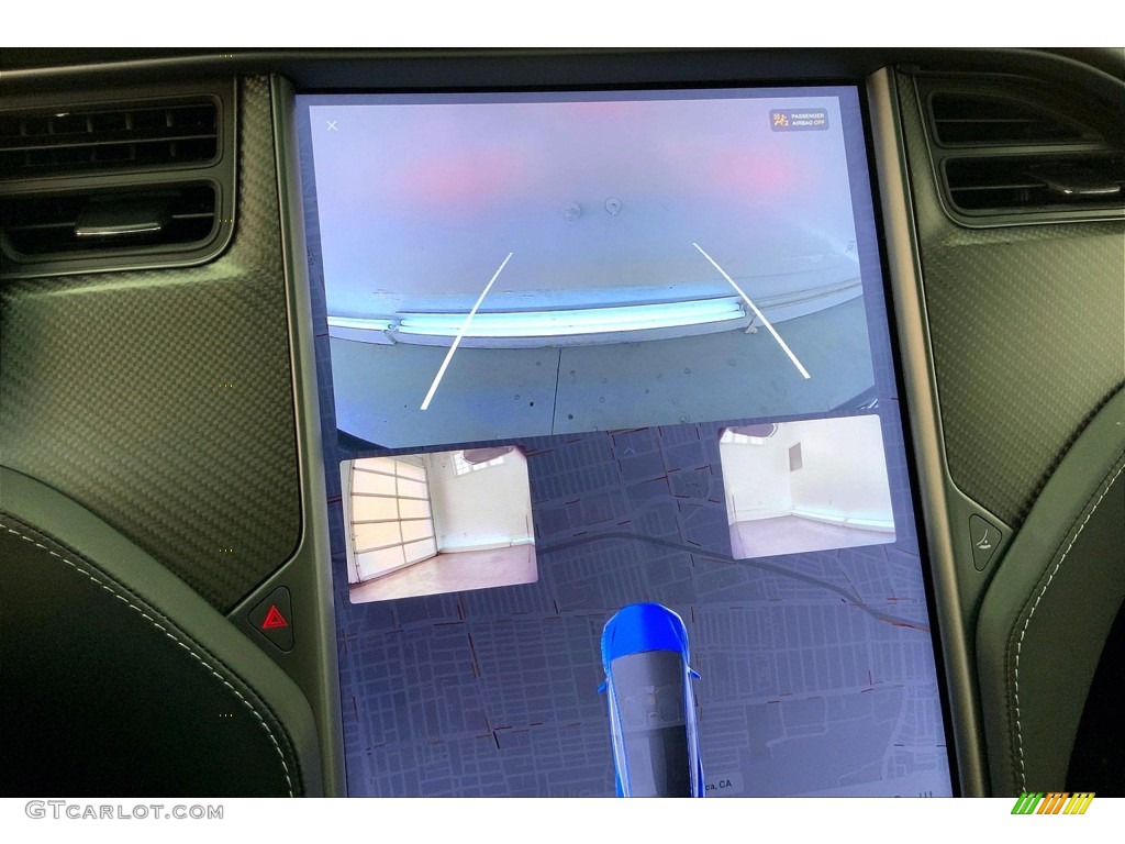 2020 Model X Performance - Deep Blue Metallic / Black photo #24