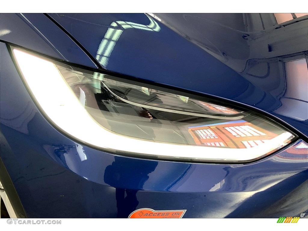 2020 Model X Performance - Deep Blue Metallic / Black photo #28