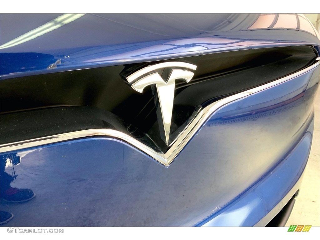 2020 Model X Performance - Deep Blue Metallic / Black photo #30