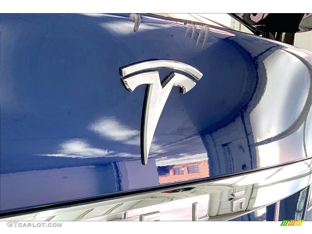2020 Model X Performance - Deep Blue Metallic / Black photo #31