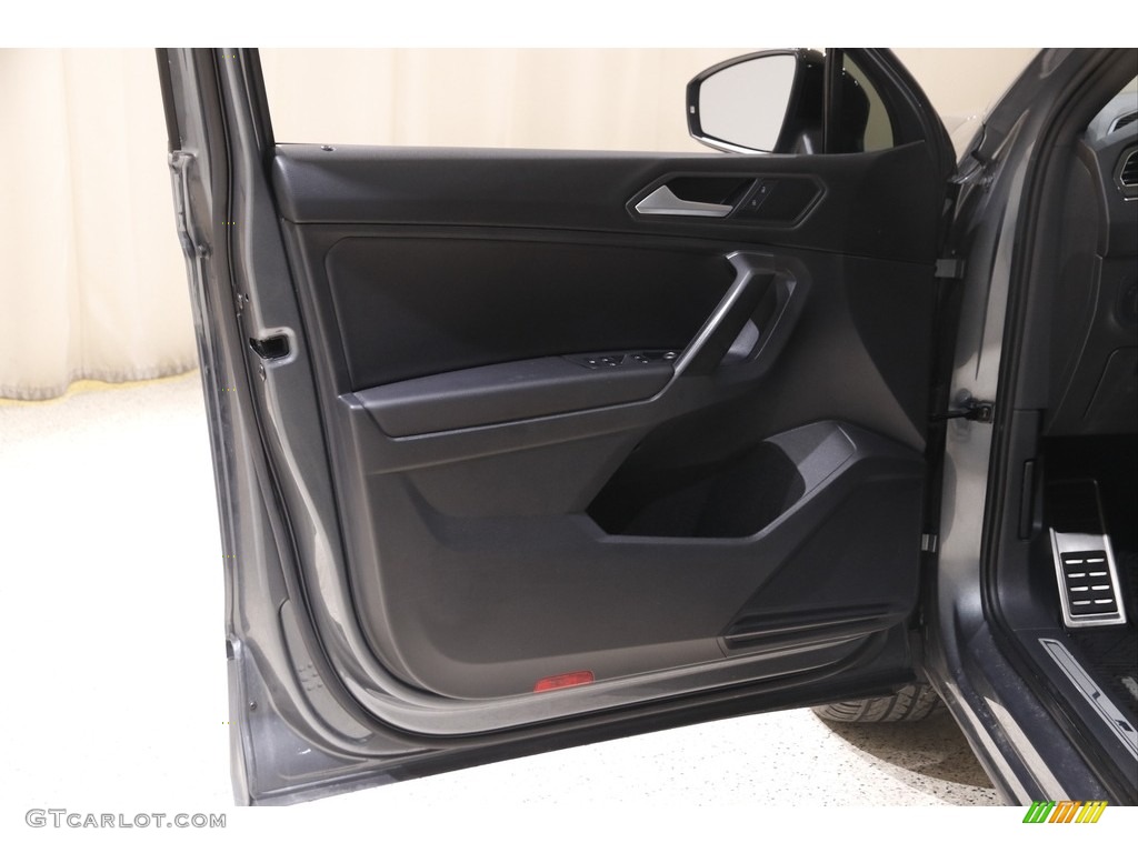 2021 Volkswagen Tiguan SE R-Line 4Motion Titan Black Door Panel Photo #145461445