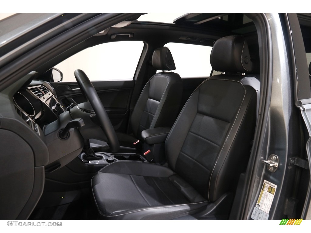 Titan Black Interior 2021 Volkswagen Tiguan SE R-Line 4Motion Photo #145461451