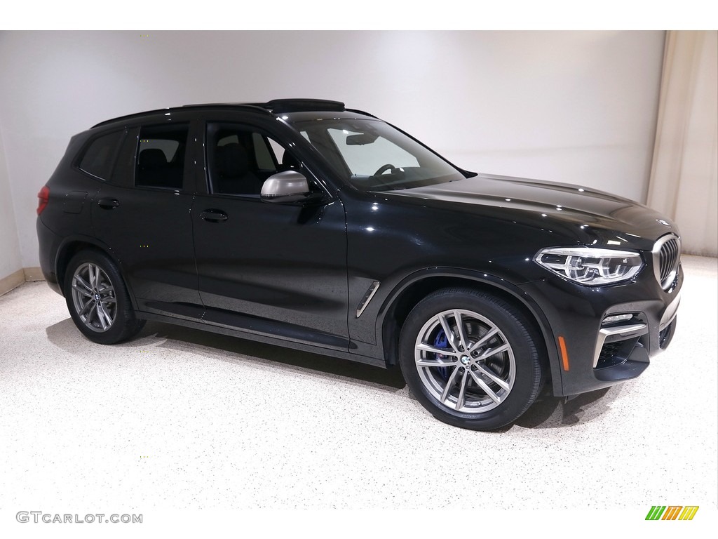 2020 X3 M40i - Black Sapphire Metallic / Black photo #1