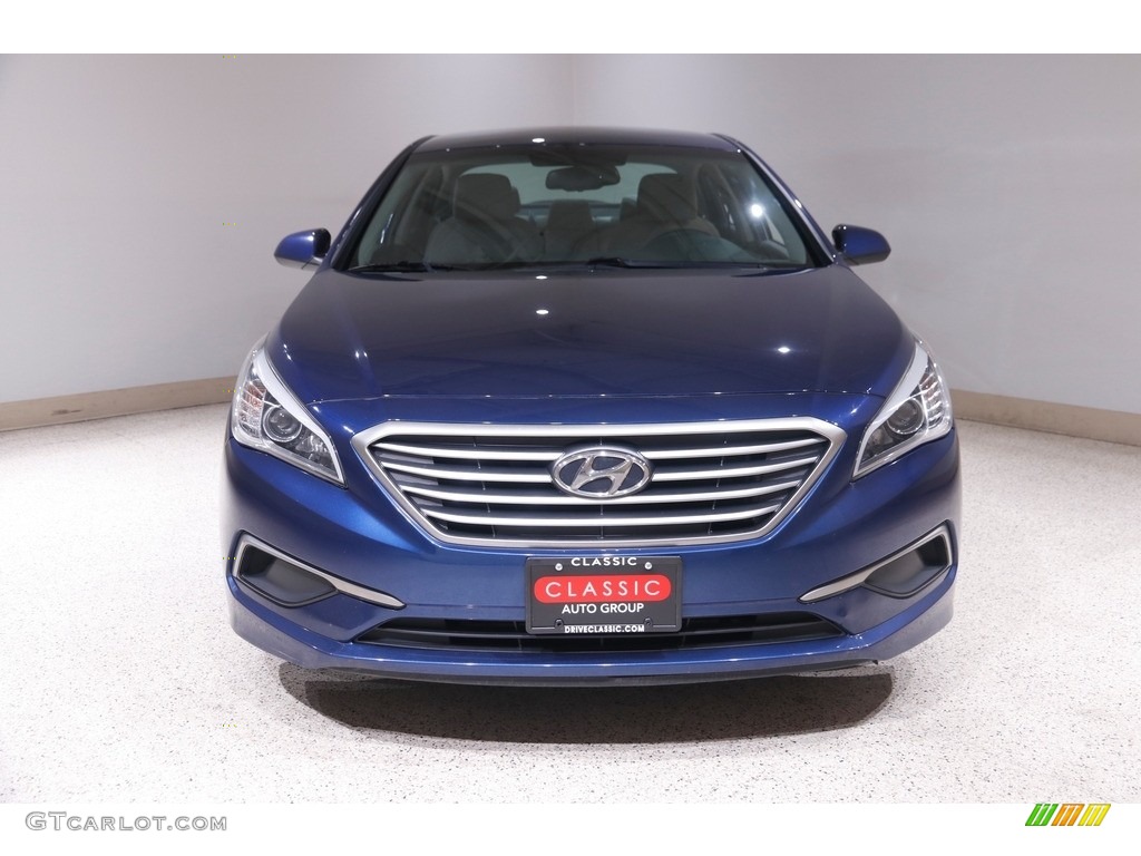 2017 Sonata SE - Lakeside Blue / Gray photo #2