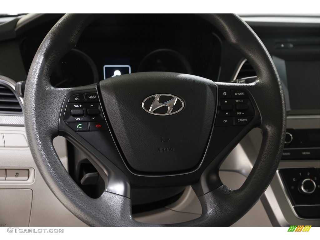 2017 Sonata SE - Lakeside Blue / Gray photo #7