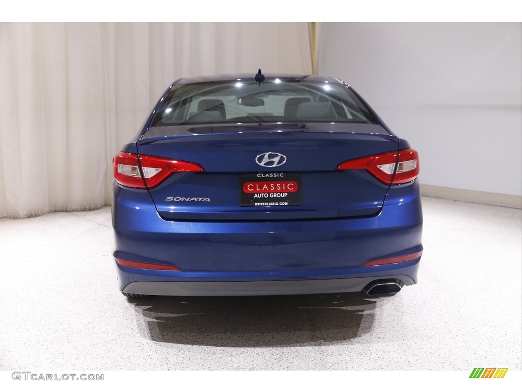 2017 Sonata SE - Lakeside Blue / Gray photo #17