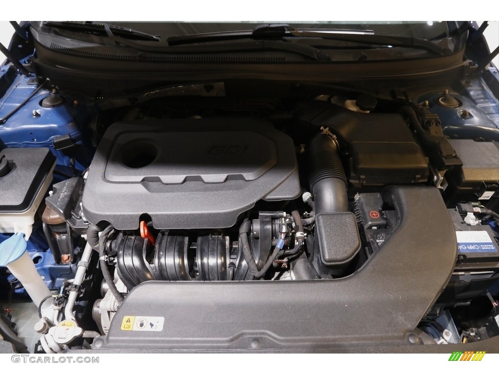 2017 Sonata SE - Lakeside Blue / Gray photo #18