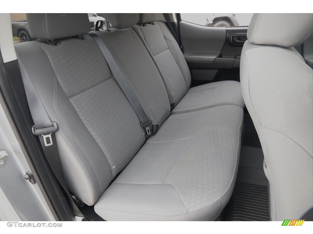 2020 Tacoma SR Double Cab 4x4 - Silver Sky Metallic / Cement photo #13