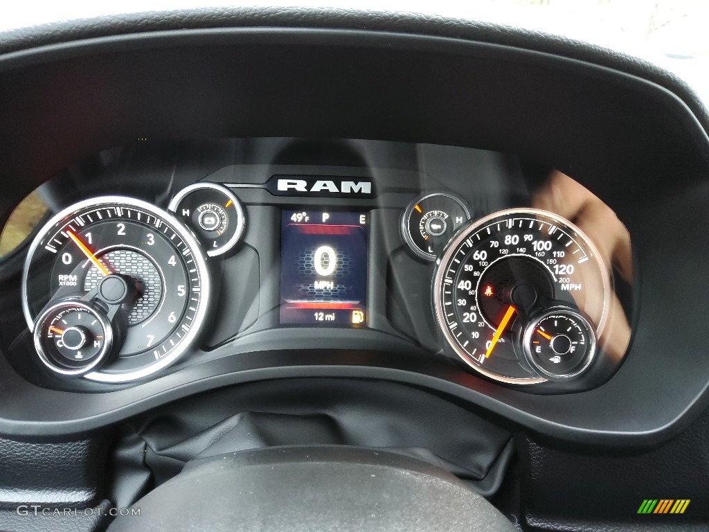 2023 Ram 1500 Big Horn Quad Cab 4x4 Gauges Photo #145463185