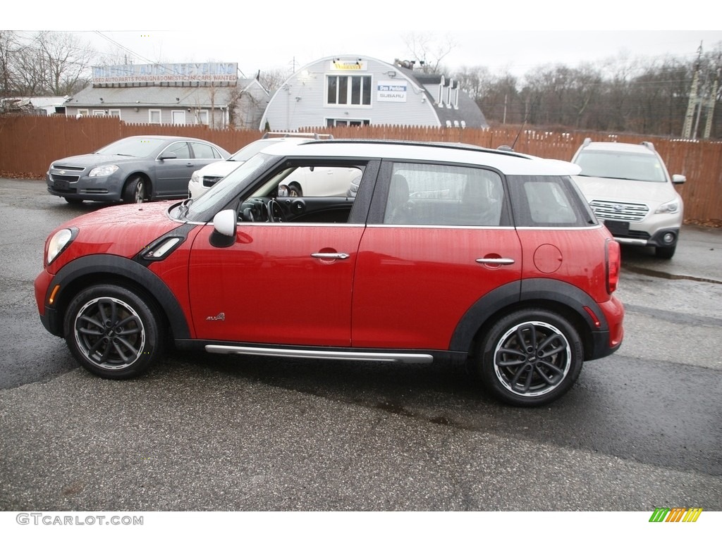 2015 Countryman Cooper S All4 - Chili Red / Carbon Black photo #8