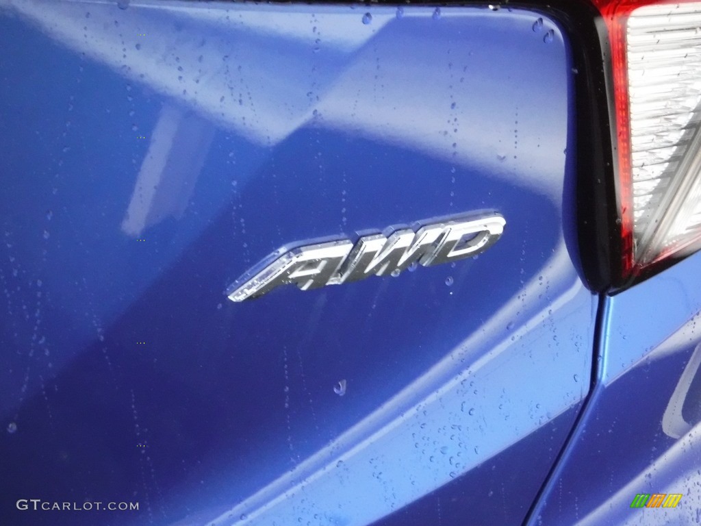 2020 HR-V EX-L AWD - Aegean Blue Metallic / Black photo #9