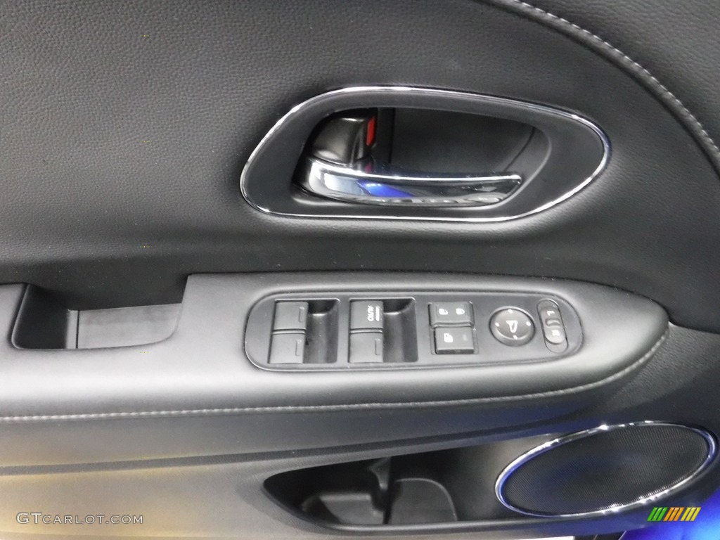 2020 HR-V EX-L AWD - Aegean Blue Metallic / Black photo #12