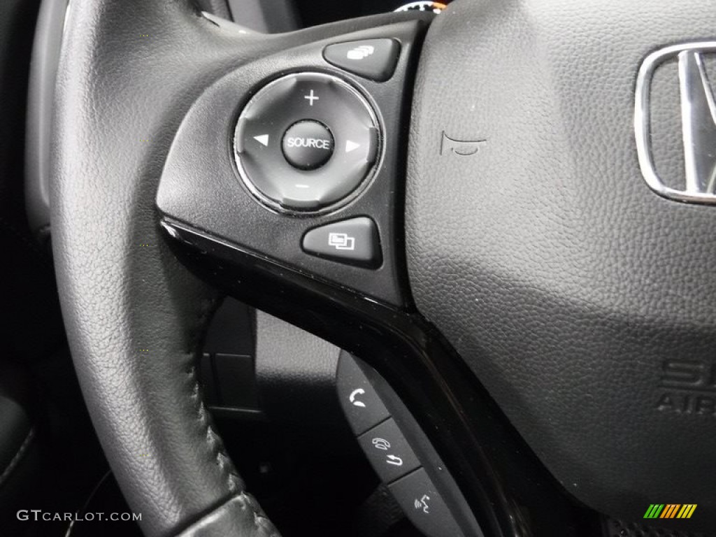 2020 HR-V EX-L AWD - Aegean Blue Metallic / Black photo #25