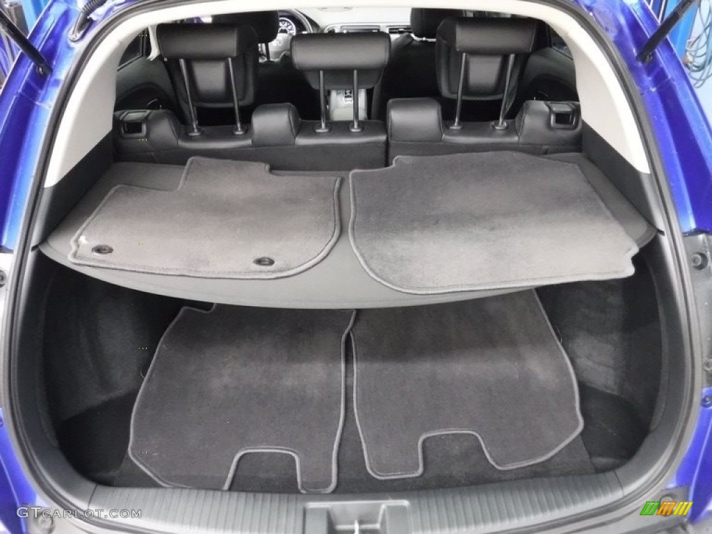 2020 HR-V EX-L AWD - Aegean Blue Metallic / Black photo #30