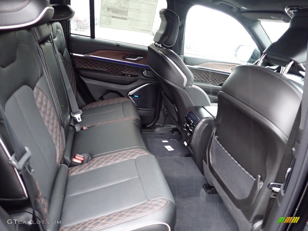 2022 Jeep Grand Cherokee Summit 4XE Hybrid Rear Seat Photo #145467163
