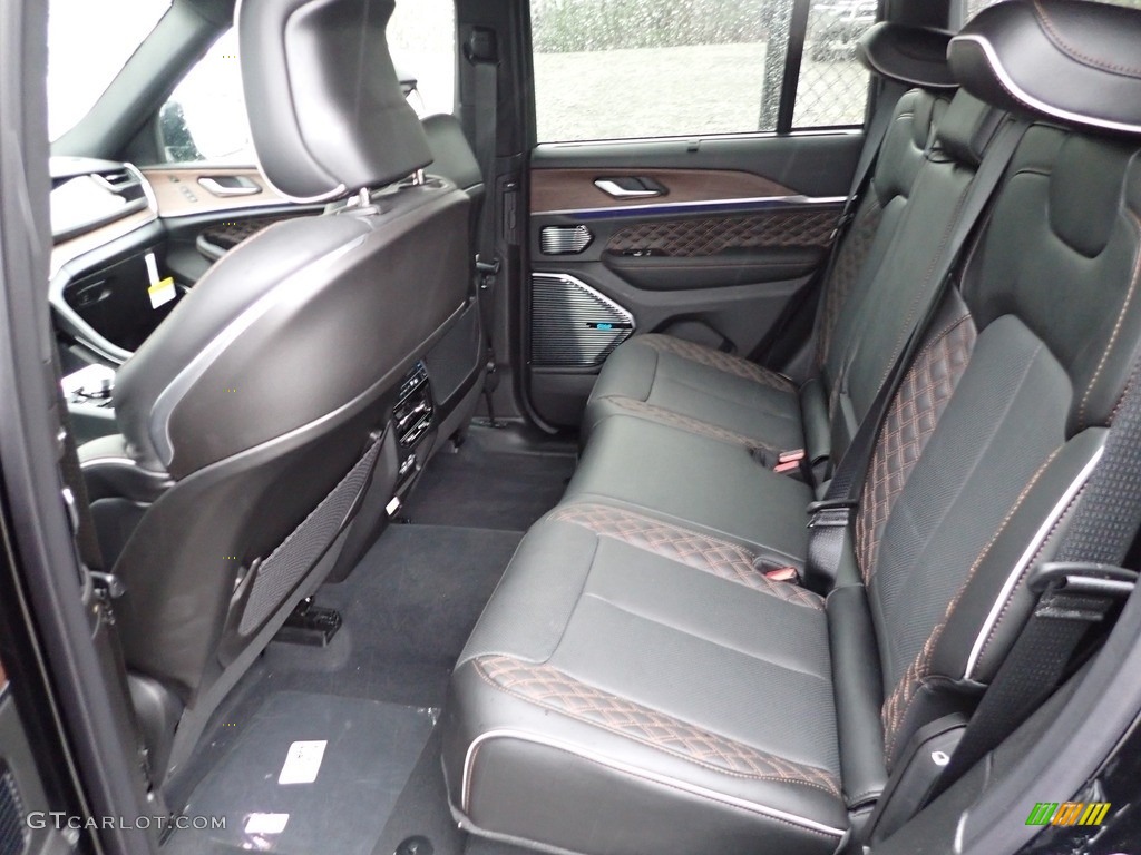 2022 Jeep Grand Cherokee Summit 4XE Hybrid Rear Seat Photo #145467166