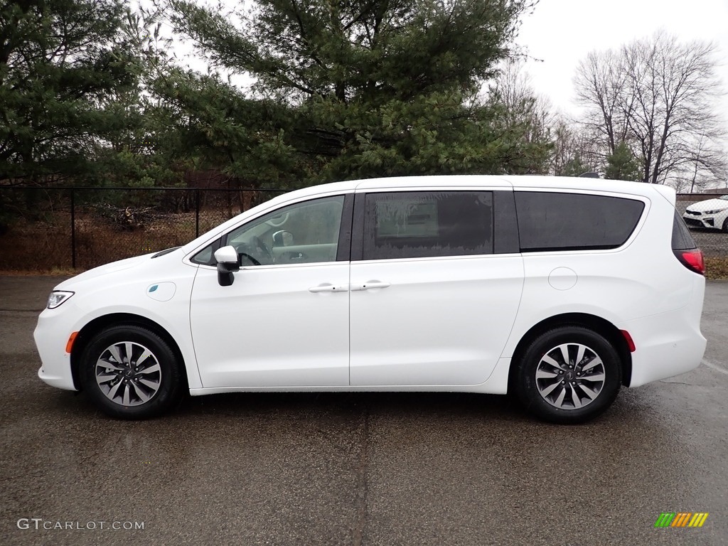 Bright White 2023 Chrysler Pacifica Hybrid Touring L Exterior Photo #145467376