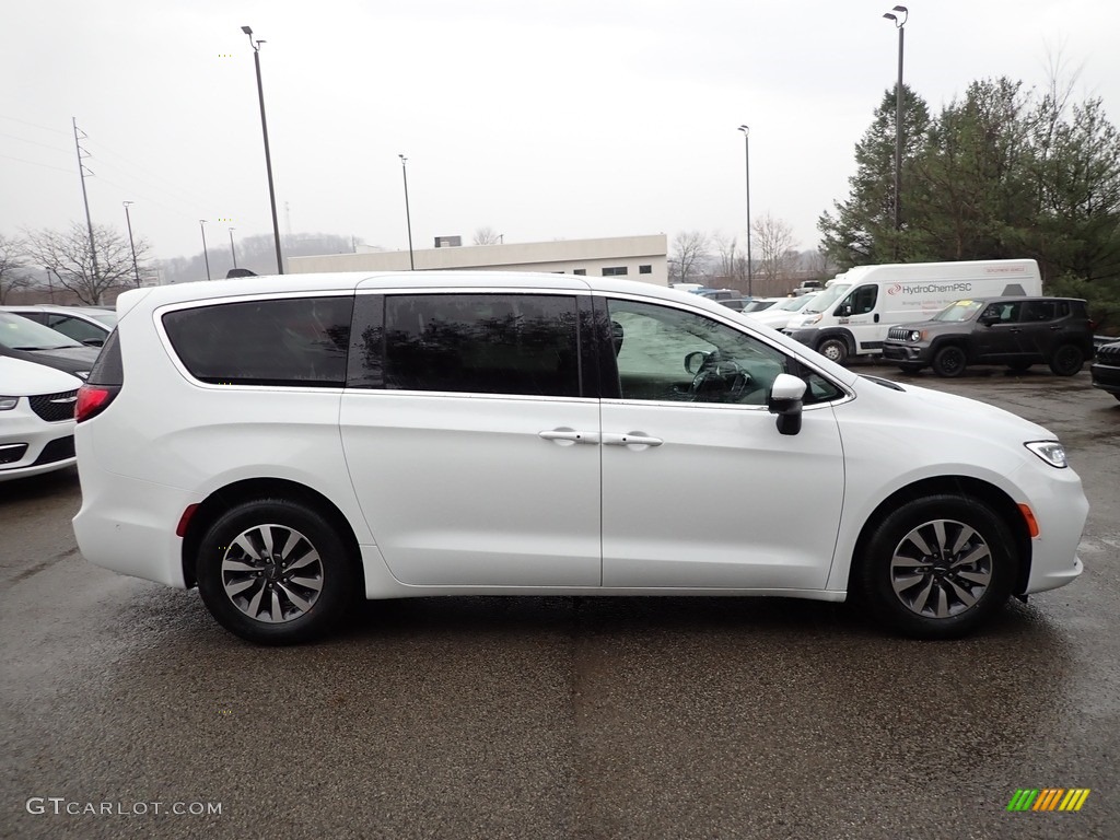 Bright White 2023 Chrysler Pacifica Hybrid Touring L Exterior Photo #145467388