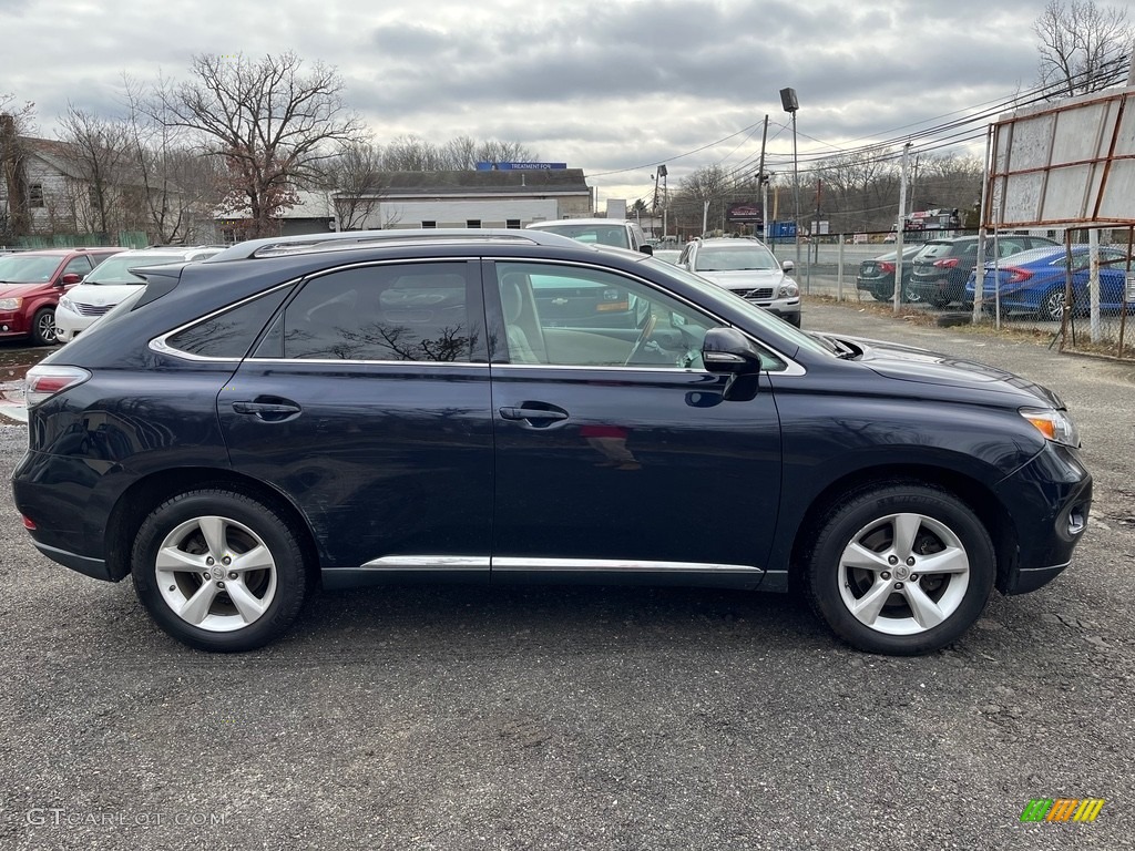 2010 RX 350 AWD - Black Sapphire Pearl / Parchment/Brown Walnut photo #4