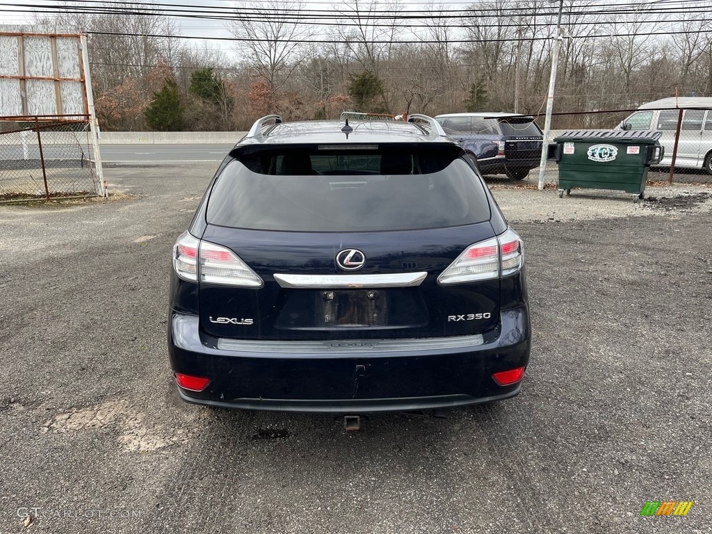 2010 RX 350 AWD - Black Sapphire Pearl / Parchment/Brown Walnut photo #7