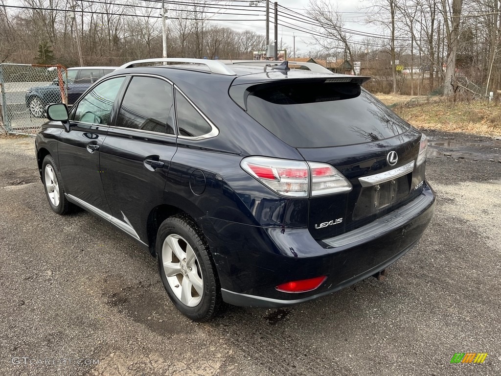 2010 RX 350 AWD - Black Sapphire Pearl / Parchment/Brown Walnut photo #8