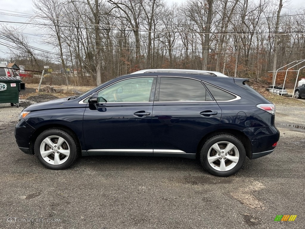 2010 RX 350 AWD - Black Sapphire Pearl / Parchment/Brown Walnut photo #10