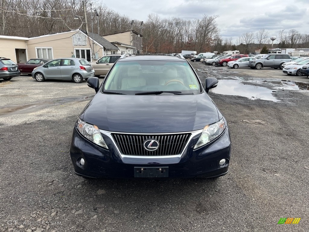 2010 RX 350 AWD - Black Sapphire Pearl / Parchment/Brown Walnut photo #13
