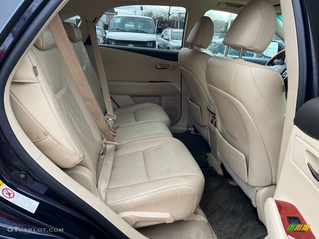 2010 RX 350 AWD - Black Sapphire Pearl / Parchment/Brown Walnut photo #16