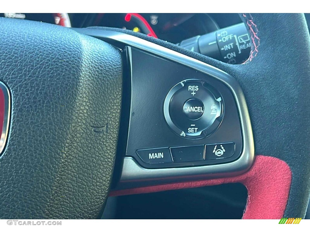 2020 Honda Civic Type R Type R Red/Black Steering Wheel Photo #145467685