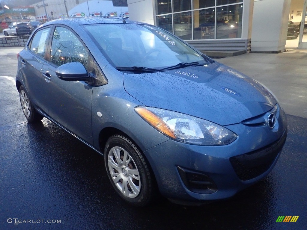 2014 Mazda2 Sport - Blue Reflex / Black photo #8