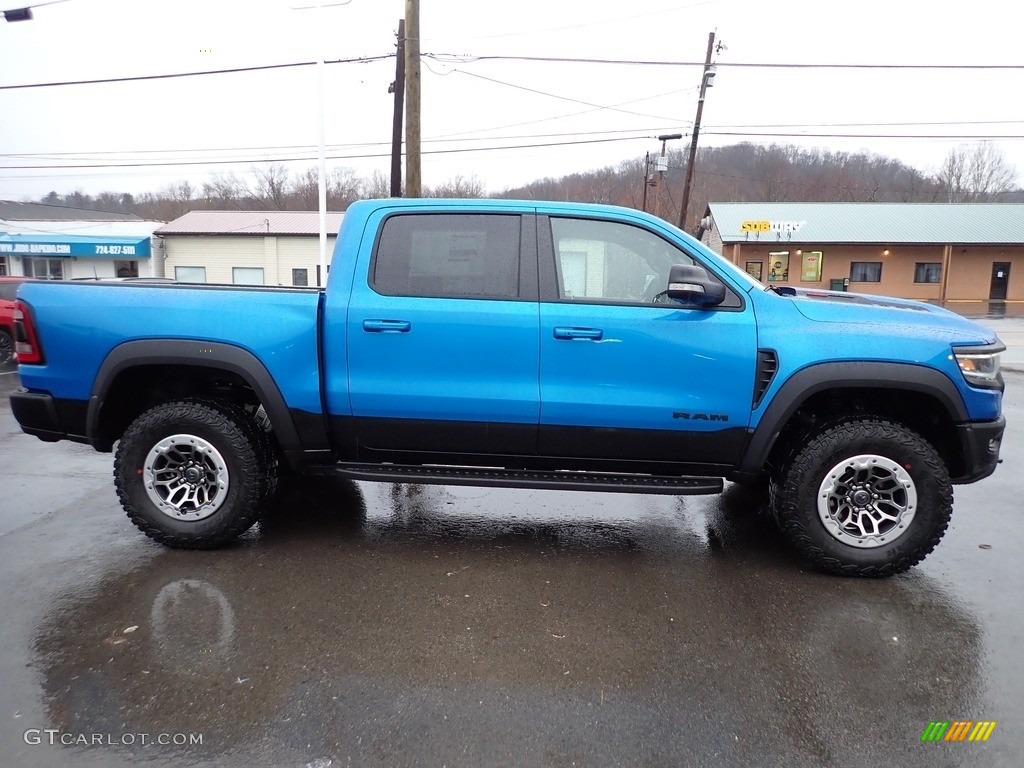 Hydro Blue Pearl 2022 Ram 1500 TRX Crew Cab 4x4 Exterior Photo #145468156
