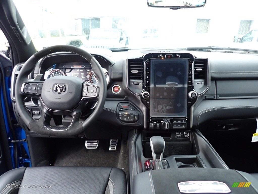 2022 Ram 1500 TRX Crew Cab 4x4 Black Dashboard Photo #145468174