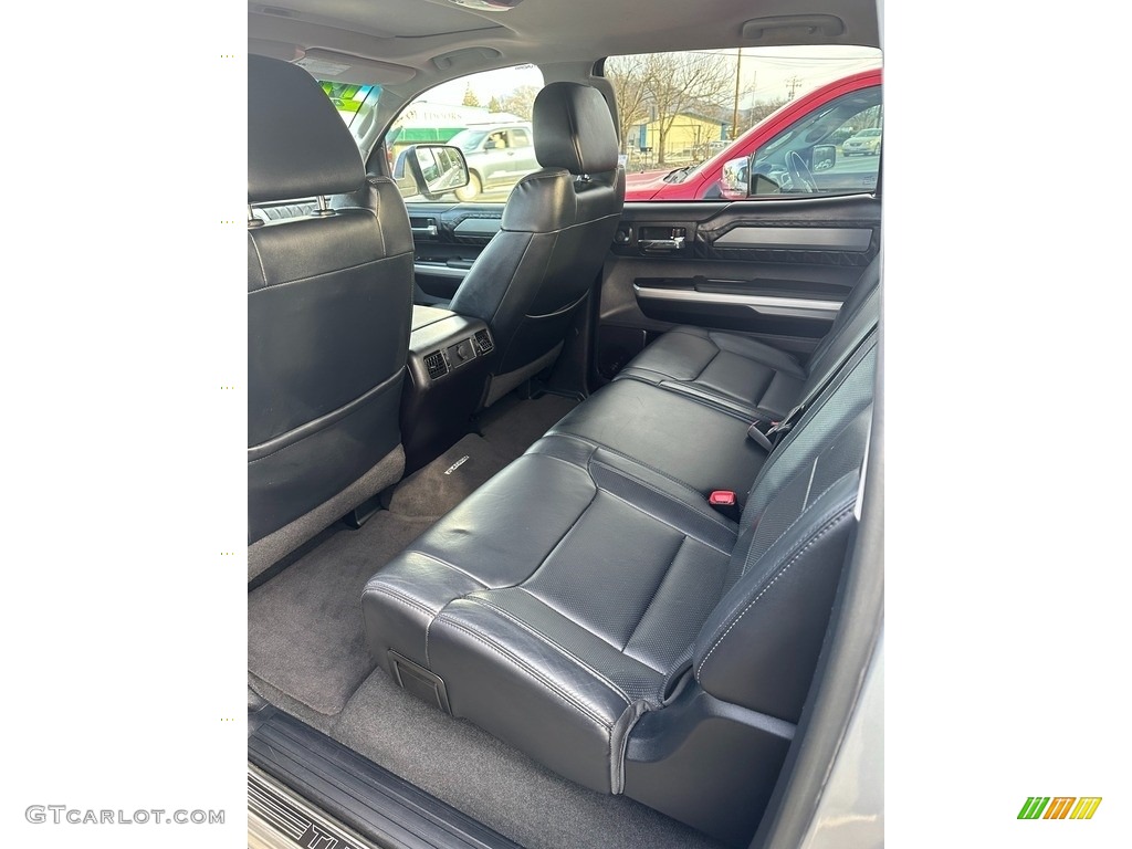 2014 Toyota Tundra Platinum Crewmax 4x4 Rear Seat Photo #145468660
