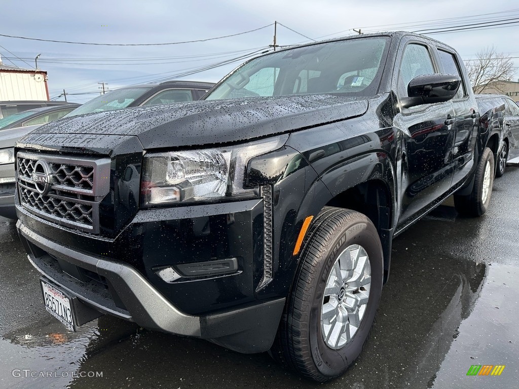 2022 Frontier SV Crew Cab 4x4 - Super Black / Charcoal photo #3