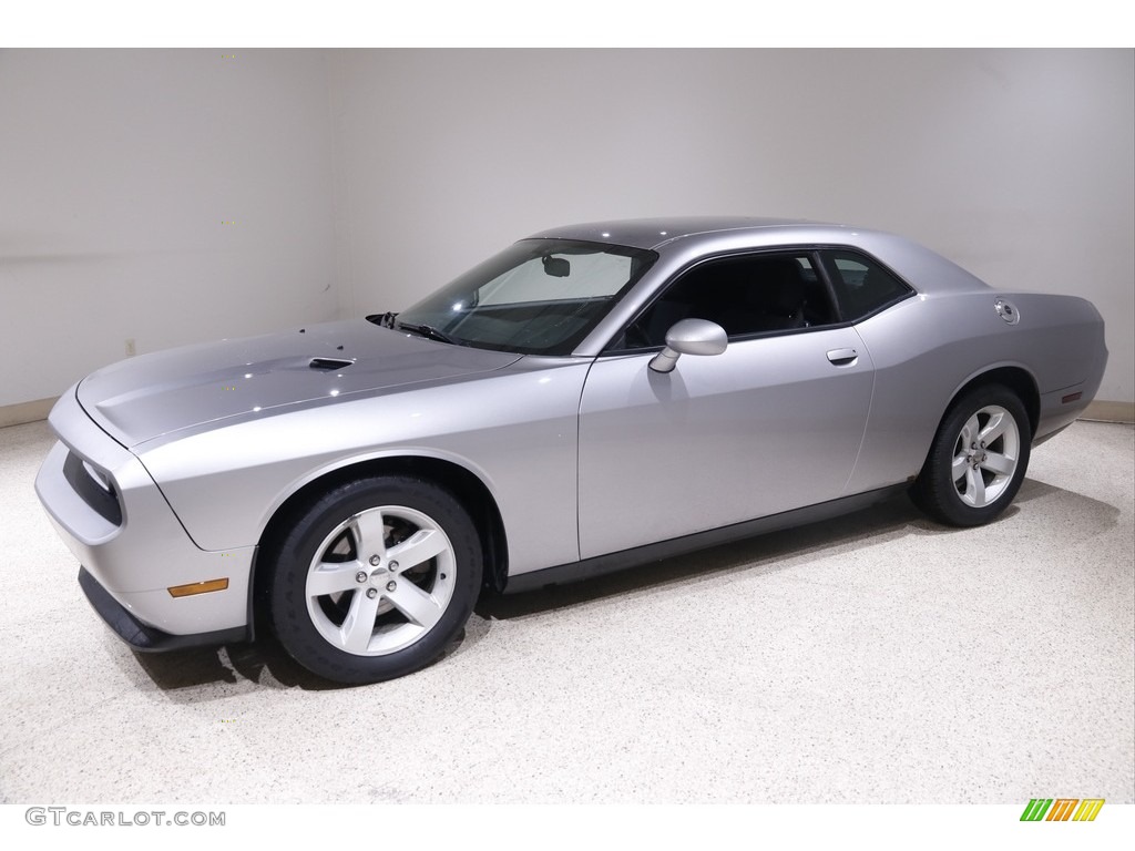 2014 Challenger SXT - Billet Silver Metallic / Dark Slate Gray photo #3