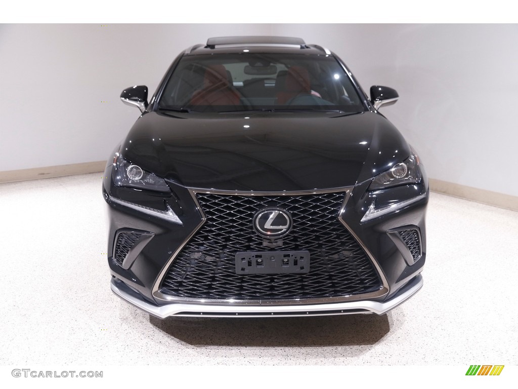 2019 NX 300 AWD - Obsidian / Red photo #2