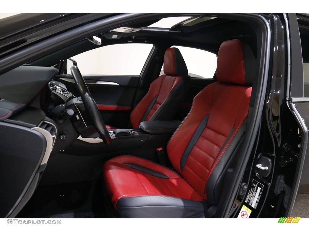Red Interior 2019 Lexus NX 300 AWD Photo #145469435