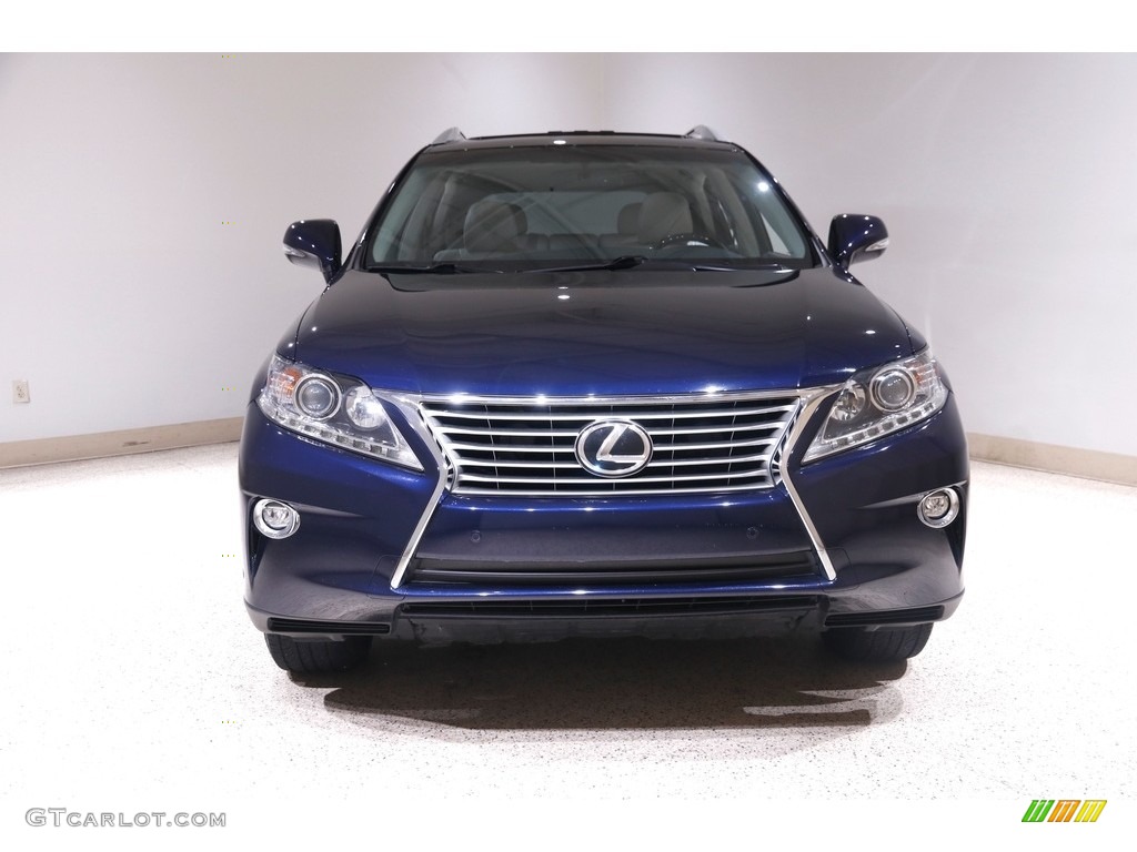 2015 RX 350 AWD - Deep Sea Mica / Light Gray photo #2