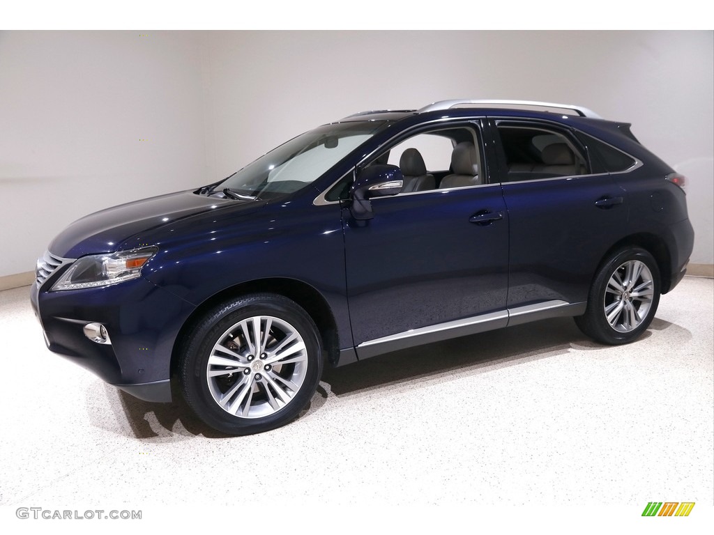 2015 RX 350 AWD - Deep Sea Mica / Light Gray photo #3