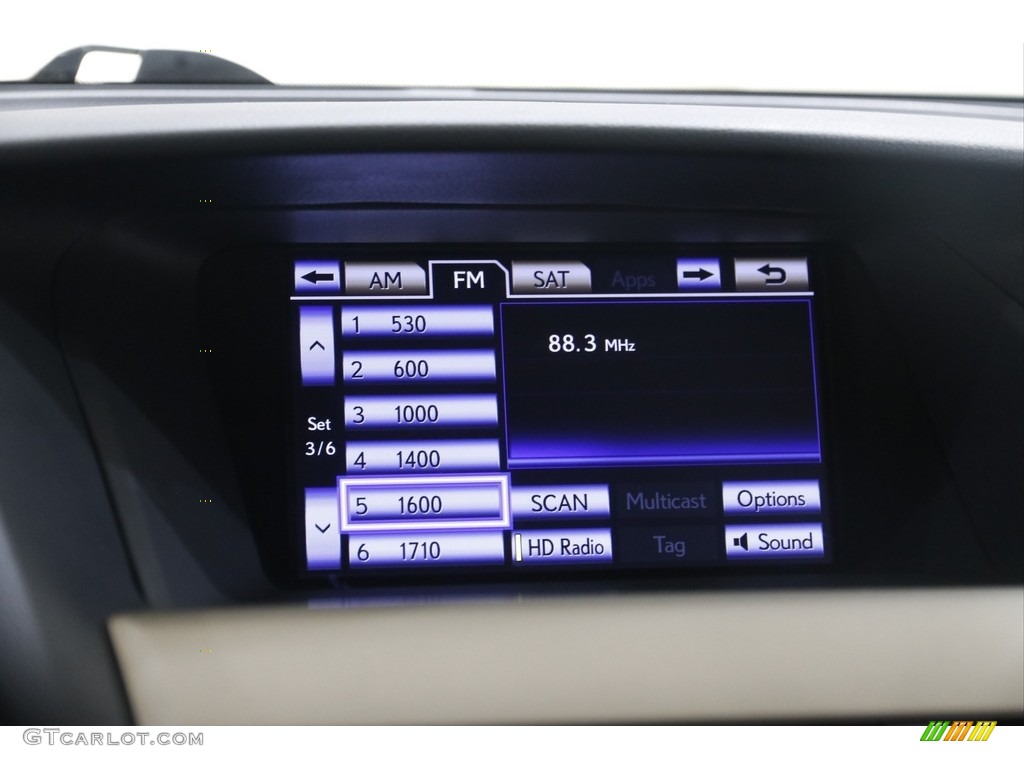 2015 RX 350 AWD - Deep Sea Mica / Light Gray photo #13