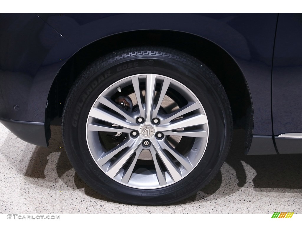 2015 RX 350 AWD - Deep Sea Mica / Light Gray photo #25