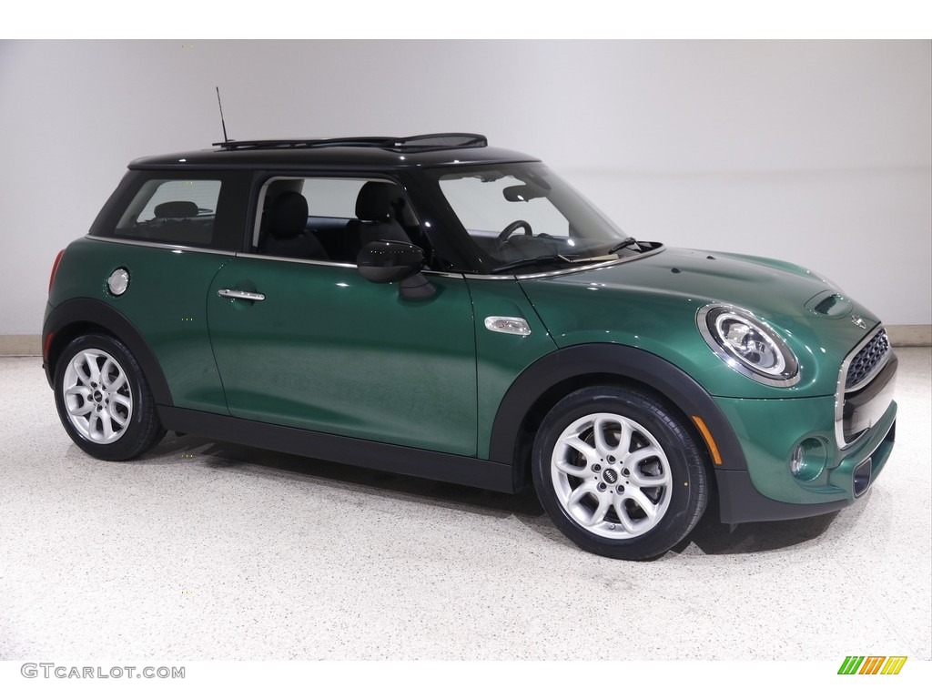 British Racing Green IV Metallic 2020 Mini Hardtop Cooper S 2 Door Exterior Photo #145469864