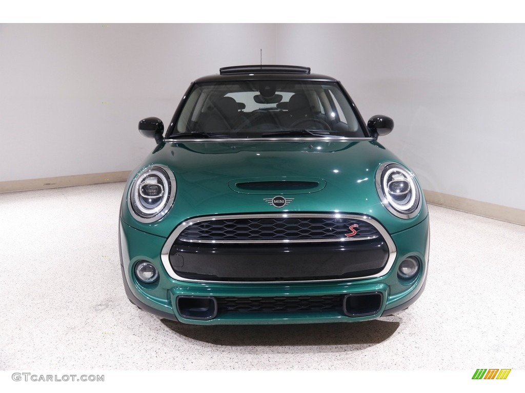 2020 Hardtop Cooper S 2 Door - British Racing Green IV Metallic / Carbon Black photo #2
