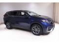 Obsidian Blue Pearl 2020 Honda CR-V EX-L AWD