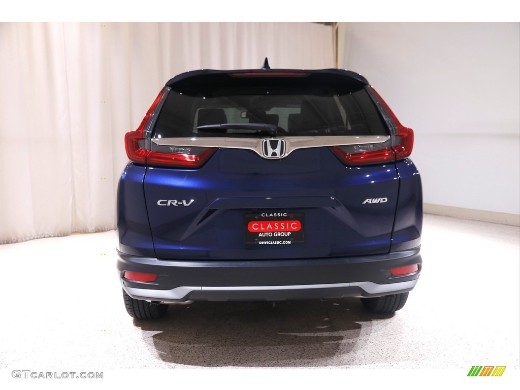 2020 CR-V EX-L AWD - Obsidian Blue Pearl / Gray photo #20