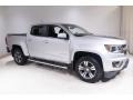 2018 Silver Ice Metallic Chevrolet Colorado LT Crew Cab 4x4  photo #1