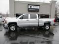 Silver Ice Metallic 2018 Chevrolet Silverado 2500HD Work Truck Crew Cab 4x4
