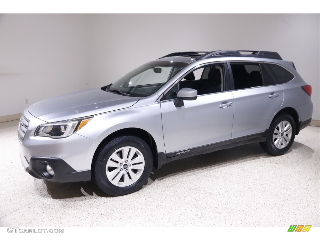 2015 Outback 2.5i Premium - Ice Silver Metallic / Slate Black photo #3